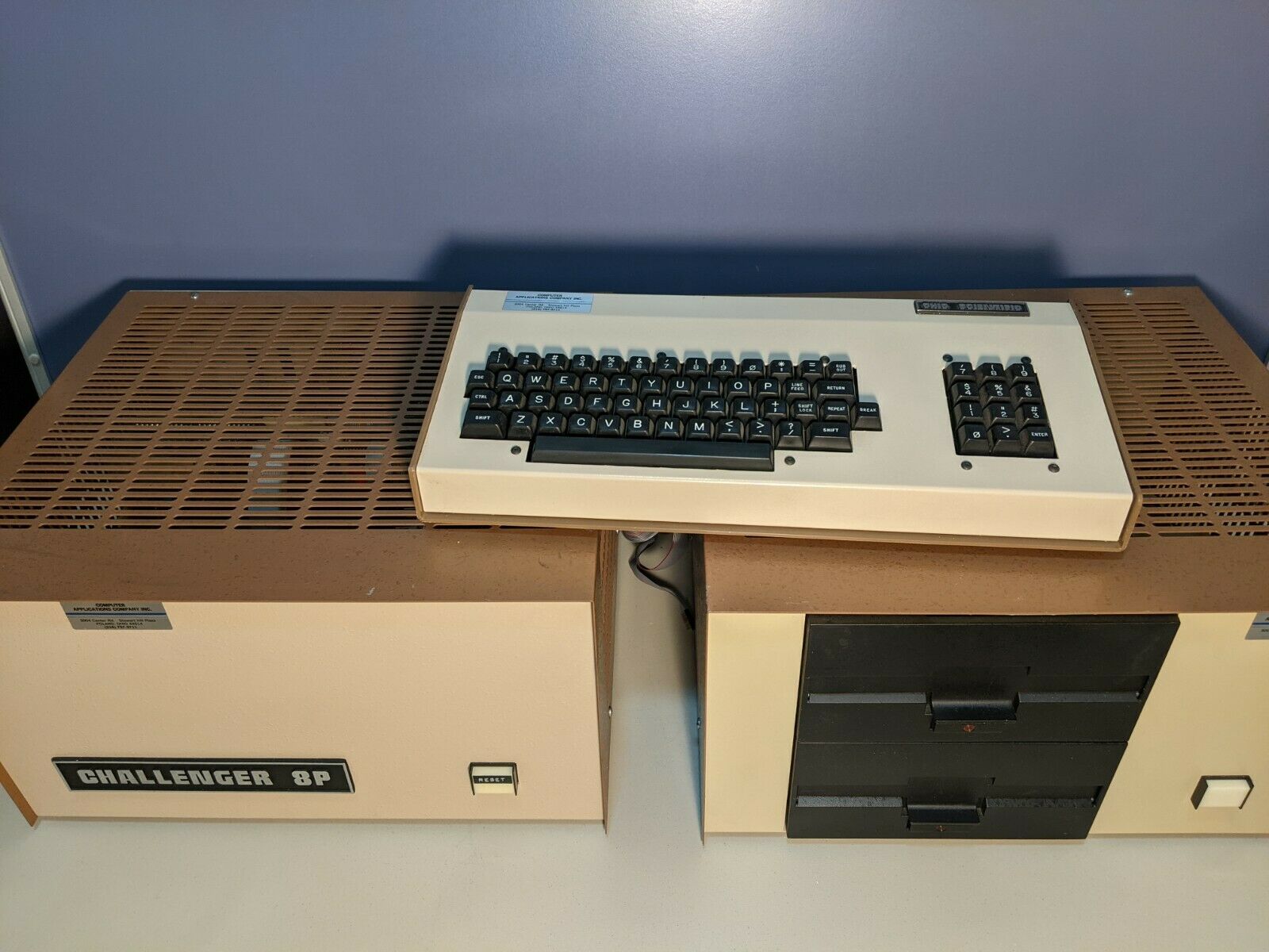 C8P CPU Floppy and Keyboard